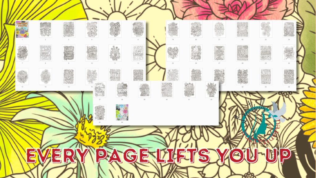 Confidence Affirmations (Coloring Book) - Image 3