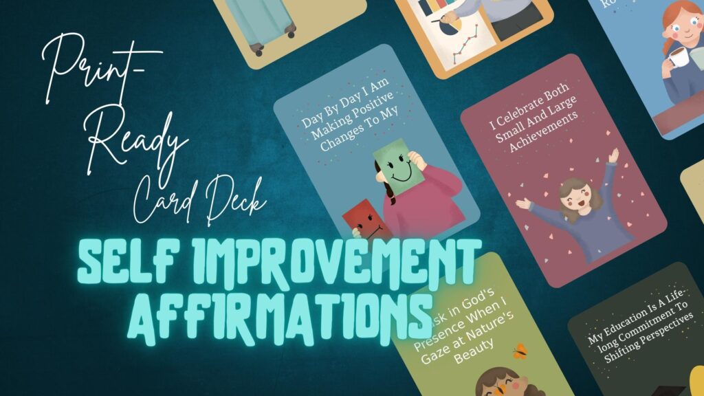 Self-Improvement Affirmations (Card Deck)