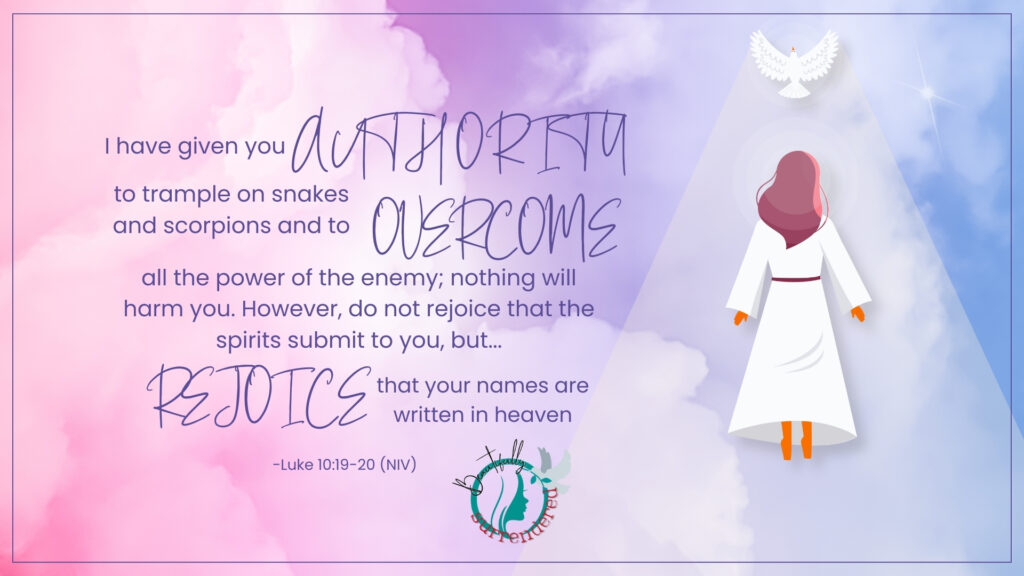 Empowered to Overcome: Luke 10:19-20 (Scripture Memory Journal & Wallpaper) - Image 2