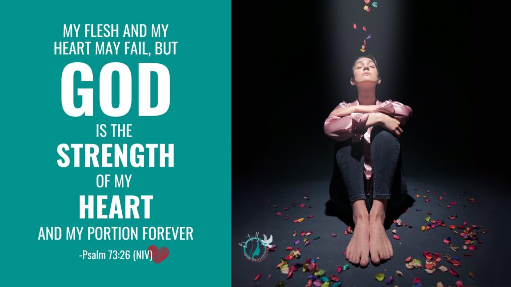 From Frailty to Fortitude: Psalm 73:26 (Scripture Memory Journal & Wallpaper) - Image 2