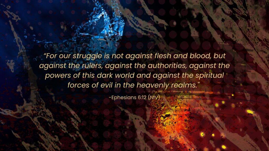 Unseen Battles: Ephesians 6:12 (Scripture Memory Journal & Wallpaper) - Image 2