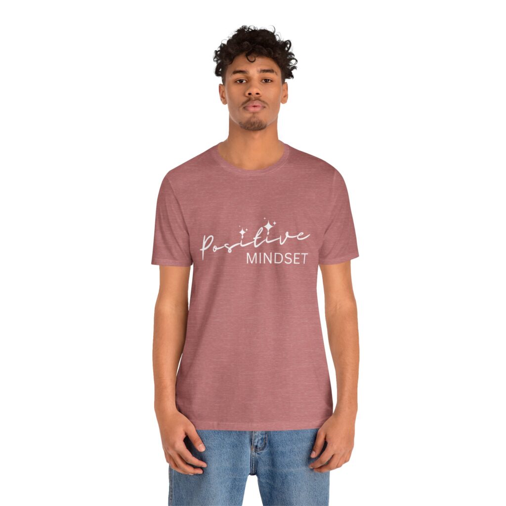 Positive Mindset (Jersey Short Sleeve Tee) - Image 4