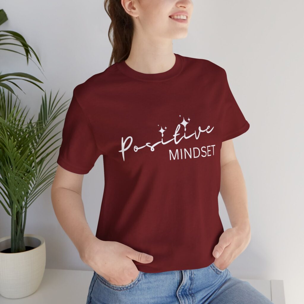 Positive Mindset (Jersey Short Sleeve Tee) - Image 42