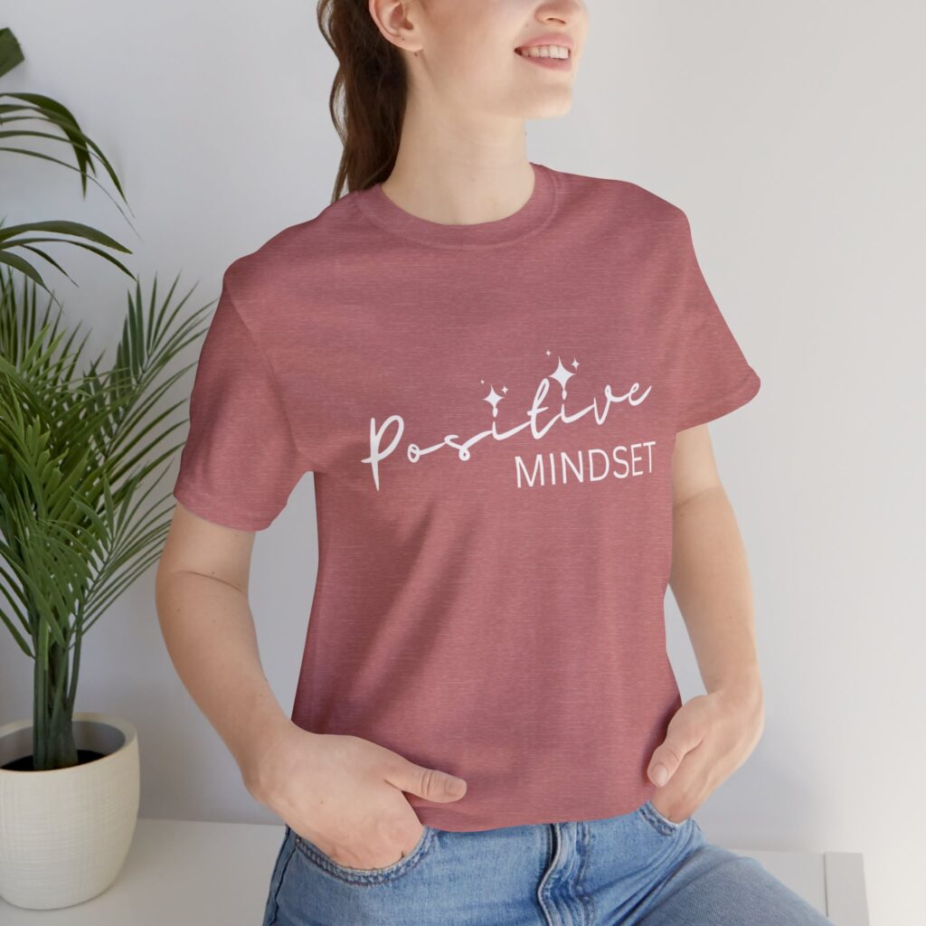 Positive Mindset (Jersey Short Sleeve Tee) - Image 6