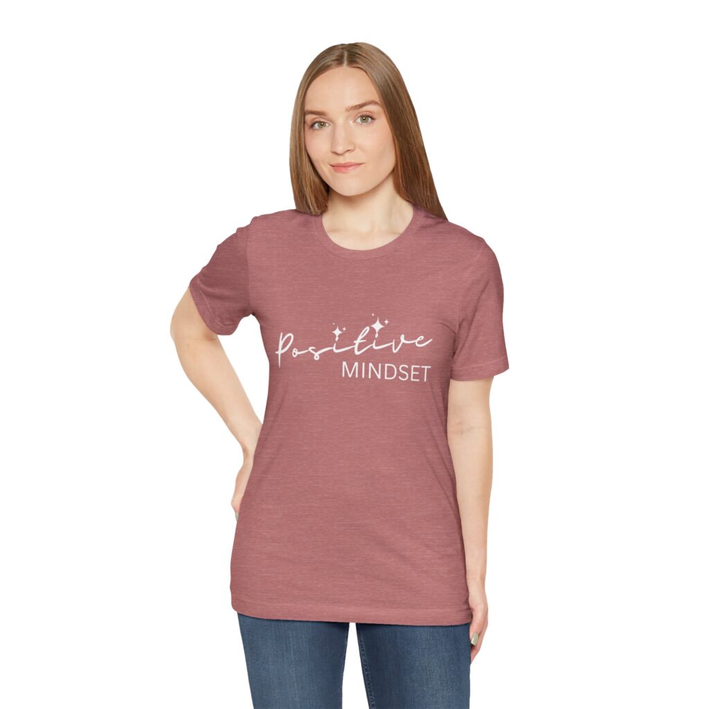 Positive Mindset (Jersey Short Sleeve Tee) - Image 5