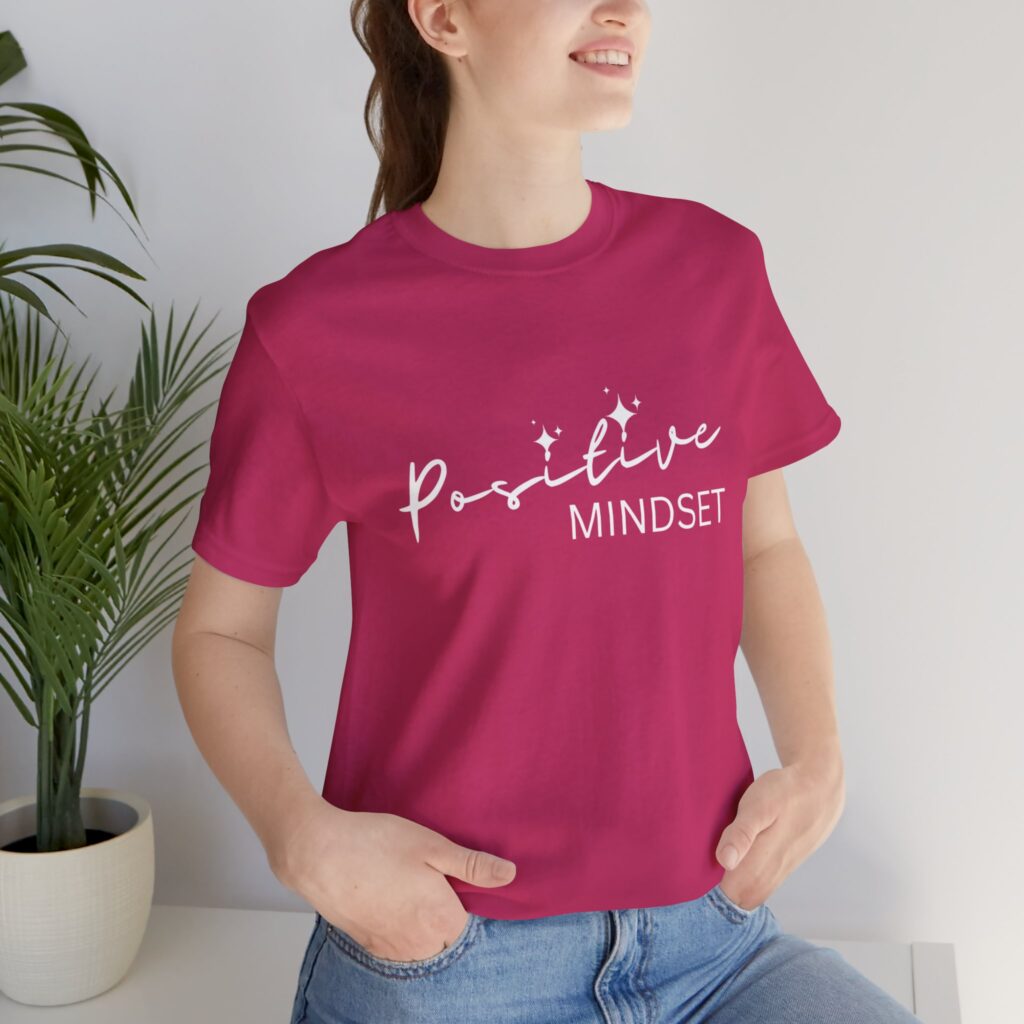 Positive Mindset (Jersey Short Sleeve Tee) - Image 24