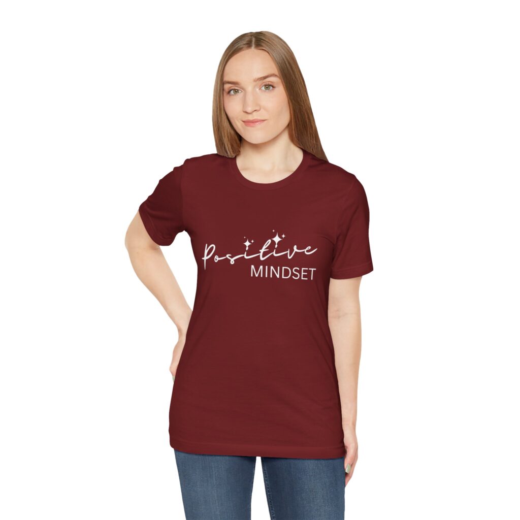 Positive Mindset (Jersey Short Sleeve Tee) - Image 41