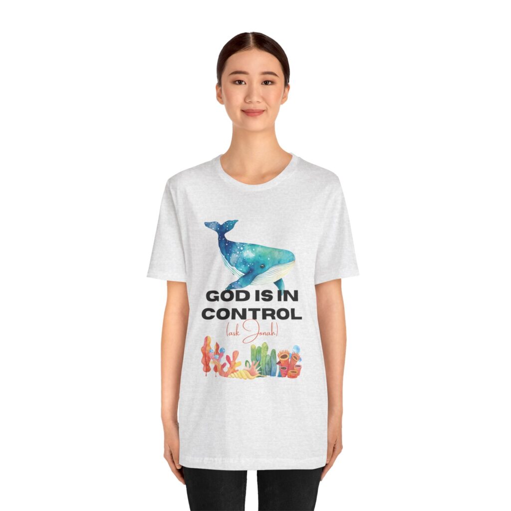 God is In Control Ask Jonah (Jersey Short Sleeve Tee) - Image 31