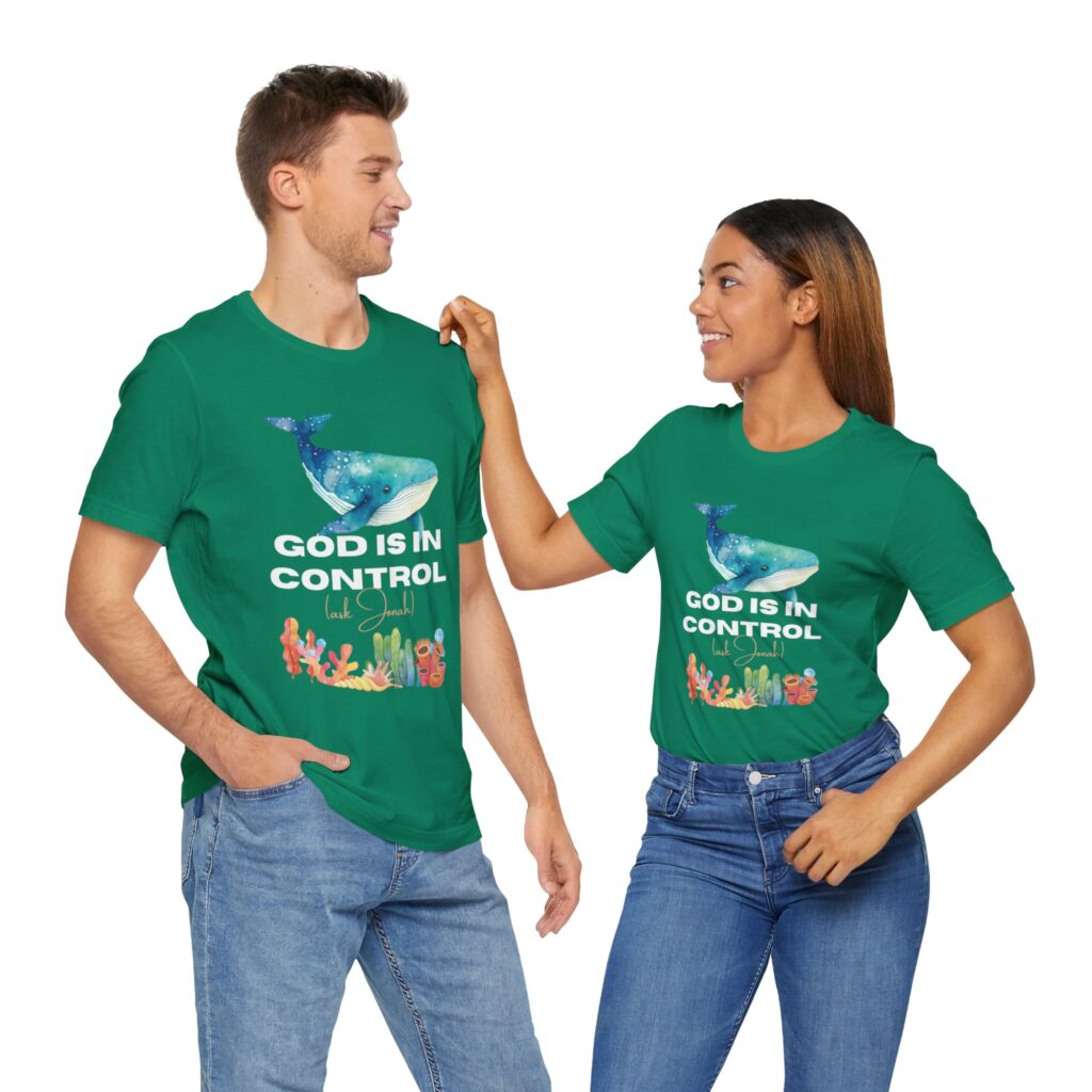 God is In Control Ask Jonah (Jersey Short Sleeve Tee) - Image 28