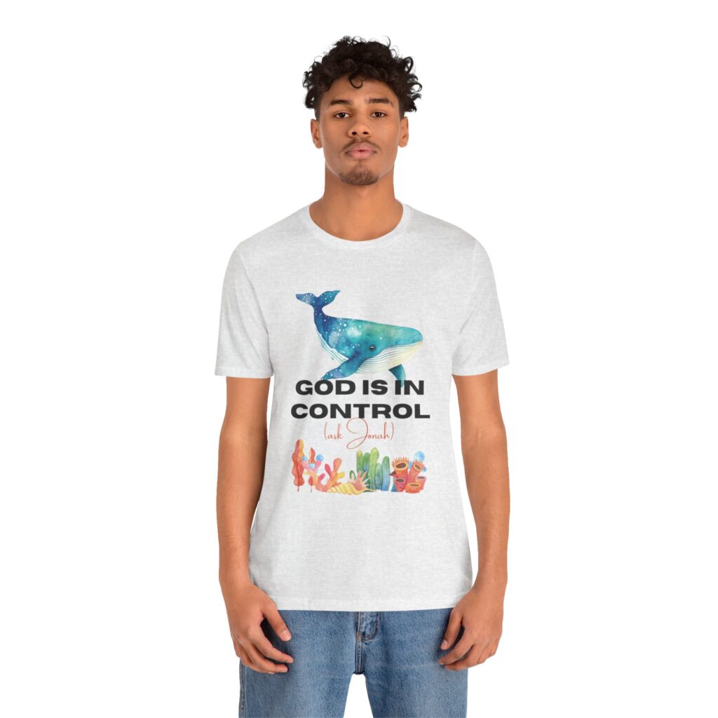 God is In Control Ask Jonah (Jersey Short Sleeve Tee) - Image 32